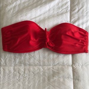 J Crew bandeau swim top